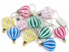 Guirnalda 10 luces tipo globo aerostatico 